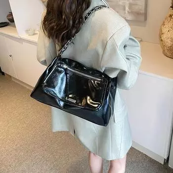 Женская модная сумка-цепочка