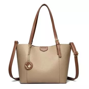 Women s Fashion New Underarm Splicing Tote Large Capacity Oblique Span Shoulderbag чёрный
