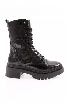 Women s Fashion Number Detailed Boots