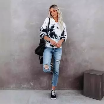 Women s Fashionable Tops, Women s Loose Sweatshirts S