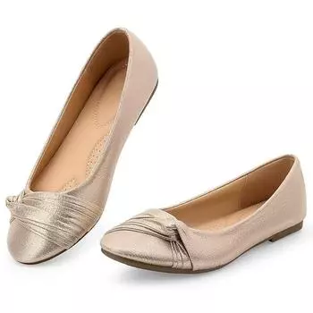 Женские плоские элегантные туфли-балетки с бантом, женские туфли с круглым носком, женские балетки, удобные слипоны, женские туфли, балетки, новая обувь 6