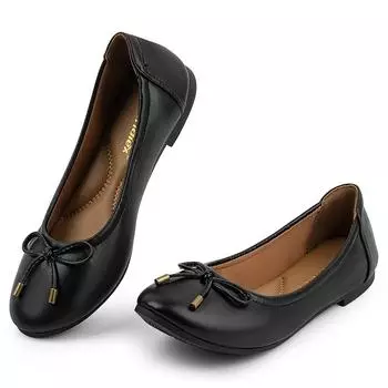 Women s Flat Elegant Bow Flats Shoes Slip On Footwear Low Heel TPR Bottom Chaussures Plates Women‘s Daily Ballet Flats Flat Shoe 8