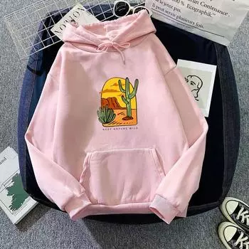 Women s Fleece Hoodie Hooded Top for Autumn and Winter Ladies Pattern Print Long Sleeve Pullover Sweatshirt S белый