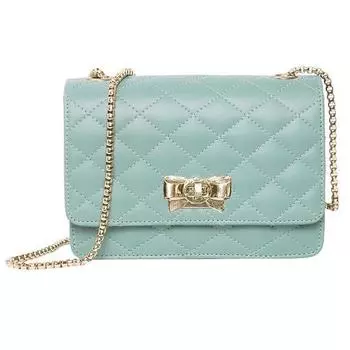 Женская праздничная сумка-слинг для девочек с золотой цепочкой 8 x 2 x 6 in