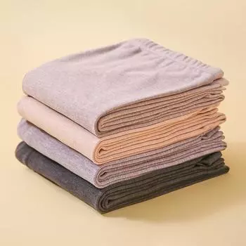 Women s High-Waist Velvet Long Johns with Knee Pads - Warm, Elastic Bottoming Trousers for Autumn and Winter XXXL