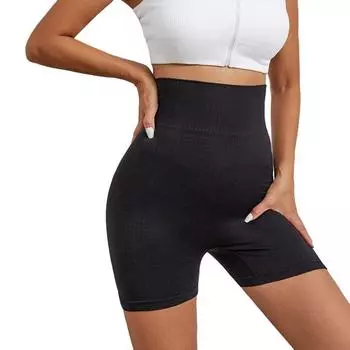 Women s High-waisted Hip Lifting Fitness Shorts Tight Shaperwear M