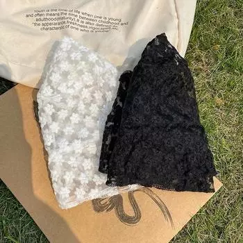 Women s Lace Summer Breathable Shade Sun Hat Bucket Hat Canvas Hat Students Are Wearing Flat Hats Summer Outdoor Thin Hat белый