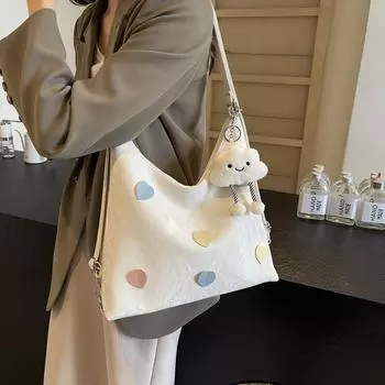 Женская сумка-тоут большой вместимости, сумка для поездок на работу, многофункциональный студенческий рюкзак, сумка через плечо чёрный