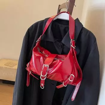 Женская кожаная ПУ сумка через плечо простая сумка-тоут для женщин