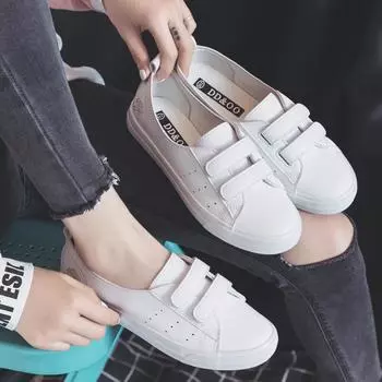 Women s Leather Shoes Fashion Flats Spring Summer Women Causal Sneakers Floral Breathable White Shoes High Quality Shoes Women 35 серебряный
