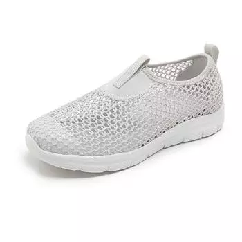 Women s lightweight large size summer breathable non-slip rest sports shoes Loafer women s shoes walking training shoes 35