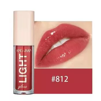 Women s Long Lasting Mirror Glitter Lip Gloss Liquid Care Tinting Balm Waterproof Lipstick Makeup Toiletries Lip Gloss 12 Colors, 812, 1 Piece