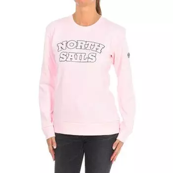 Women s Long-Sleeved Crew Neck Sweatshirt 9024210 L розовый