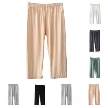 Women s Loose And Comfortable Casual Pants Seven Point Pencil Pants Home Pants L