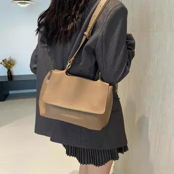 Женские однотонные сумки через плечо из искусственной кожи, повседневные женские сумки, сумки-мессенджеры, женская мода, высокое качество