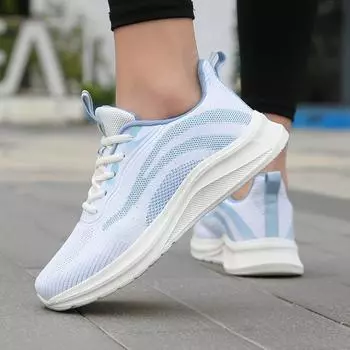 Women s New Breathable Soft-soled Trendy Casual Sneakers 35 бежевый