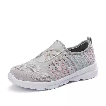 Women s new flat designer light walking comfort large size casual sports women s shoes Breathable flat shoes35-42 35