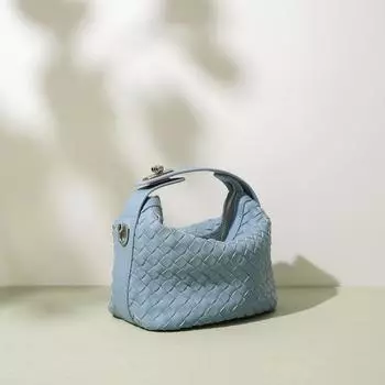 Women s Niche Design Bag Bento Bag Underarm Bag Hand-woven Lunch Box Bag Women s Bag