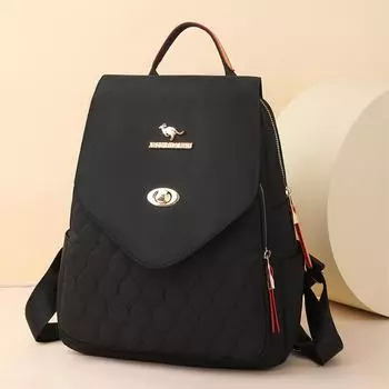 Women s Nylon Backpack Commuter Shoulder Bag Large Capacity Tote Bag