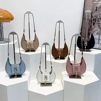 Women s Personalized Crossbody Bag Spring New Style Casual Korean New Moon Bag Fashion Chain Simple Shoulder Bag Women s Bag