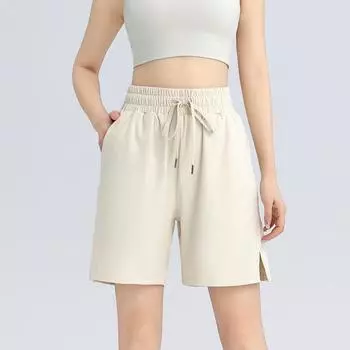 Women s Quick-Dry Running & Yoga Shorts: Lightweight, Loose-Fit for Summer Small