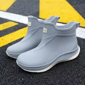 Women s Rain Boots Are Fashionable, Lightweight, Thick Soled, Wear-resistant, Rainproof, And Slip Resistant When Worn Externally 36