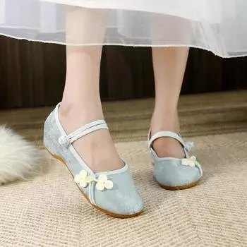 Women s Round Toe Shallow Mouth Fashion Versatile Casual Shoes Elegant minimalist Women s Shoes Lightweight breathable flats 34