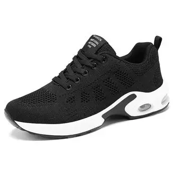 Women s Running Shoes Casual Lace-Up Breathable Lightweight Sports Shoes Walking Sneakers Tenis Feminino Shoes Sneakers 36