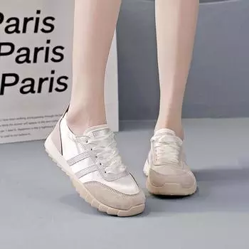 Women s shoes flat-soled sports shoes summer new popular thin breathable non-slip soft-soled Forrest Gump shoes women 35 серебряный