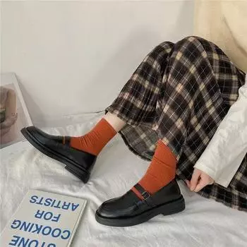 Women s Shoes Mary Jane Japanese Style Lolita Gothic Square Heels Ladies Pumps Shoe Casual Chic Point Popular On Promotion 35