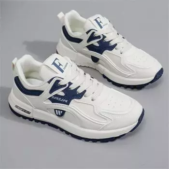 Женская обувь весна весна новая студенческая волна универсальная толстая подошва спортивная одинарная весна осень повседневная обувь H568 35 хаки