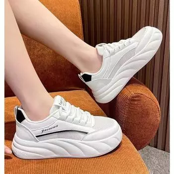 Women s shoes summer new breathable fly-woven casual sports women s shoes soft-soled casual shoes mesh running shoes 35