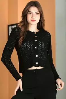 Women s Short Buttoned Cardigan