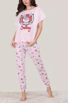 Women s Short Sleeve Pajama Set