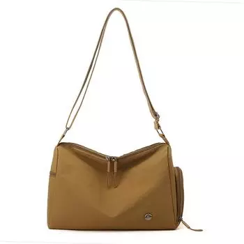 Women s Shoulder Bag Large Capacity Messenger Bag Solid Color Crossbody Bag верблюд