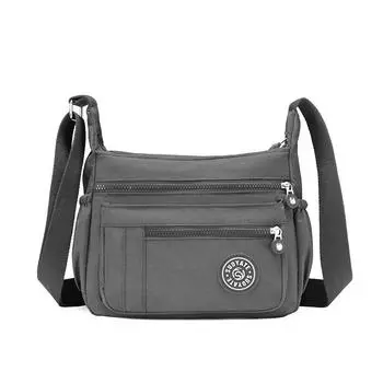 Women s Shoulder Bag Large Capacity Multi-Zip Crossbody Bag