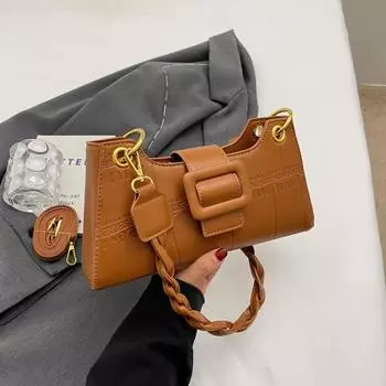 Женская сумка через плечо с внутренним отделением из ПУ-кожи, внутренний карман на молнии, высокое качество, прочная мода