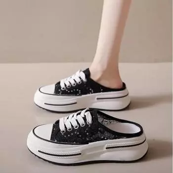Women s Slippers And Ladies Sandals Height Rubber Slides Platform Thick Shoes Premium But Cheap Summer 2024 Original Sale 35