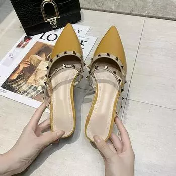 Women s Slippers and Ladies Sandals New Fashion Slip-resistant Slides Clappers Shoe On Sale Natural Skin Normal Waterproof Shoes 35