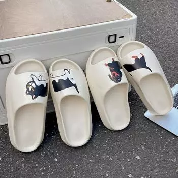 Женские тапочки мультяшные модные парные сандалии ЭВА 36-45 44-45