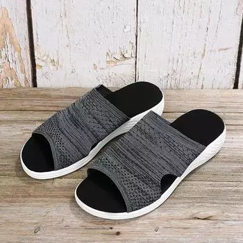 Women s Slippers Stretch Fabric Womens Casual Shoes Comfortable Female Shoes Summer New Slippers Lightweight Sandalias Femininas 35