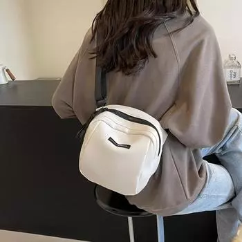 Женская маленькая сумка, женская сумка через плечо, однотонная сумка на плечо, сумка для мобильного телефона чёрный