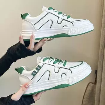 Женские маленькие белые туфли, осенние новые женские кроссовки для бега, простые универсальные модные повседневные туфли, женская обувь на плоской подошве 36 серый