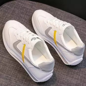 Women s Sneakers 2024 New Spring and Autumn Lightweight Fashion Casual Shallow Mouth Loafers 36 серый
