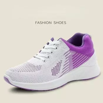 Women s Sneakers 2024 Students Breathable Lace-up Net Shoes Fashion Soft Sole Light Walking Shoes Outdoor Non-slip Travel Shoes 35 чёрный