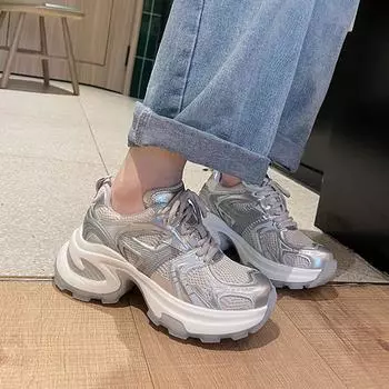 Women s Sneakers Casual Shoes Fashion Mesh Breathable Sport Running Shoes Breathable Mesh Paris Pops Shoes Sport Running Shoes 35 белый