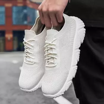 Women’s Sneakers Casual Walking Shoes Summer Men’s Sneakers Lightweight Socks Shoes for Girls Large Size 36-46 EU: 36 чёрный