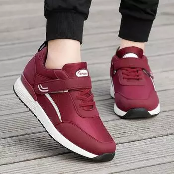 Women s Sneakers New Breathable Mesh Soft Sole Outdoor Casual Anti Slip Lightweight Walking Shoes 35 чёрный