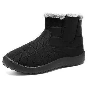 Women s Snow Boots, Winter Cotton Shoes, Cold Resistant and Warm Cotton Boots with Thick Fleece, Versatile Women s Shoes 36