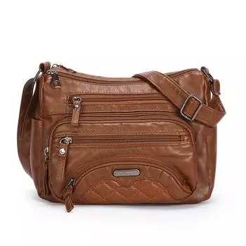 Women s Soft Leather Mother Bag Large Capacity Shoulder Bag